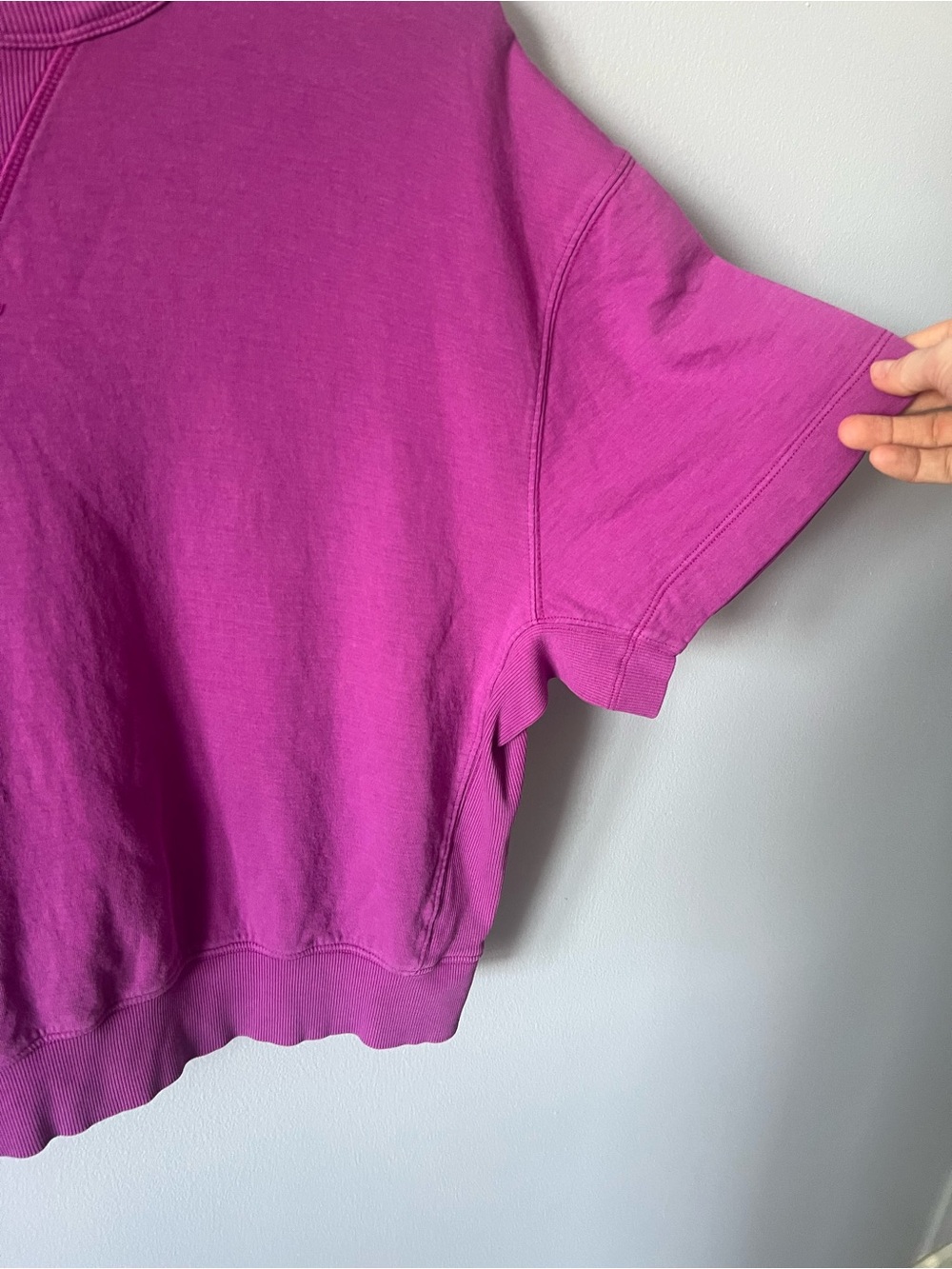 Athleta Short-Sleeve Crewneck Sweatshirt - Picture 4 of 5
